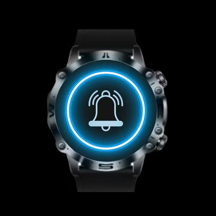 Premium HD Display Sports Smartwatch with Multiple Smart Features