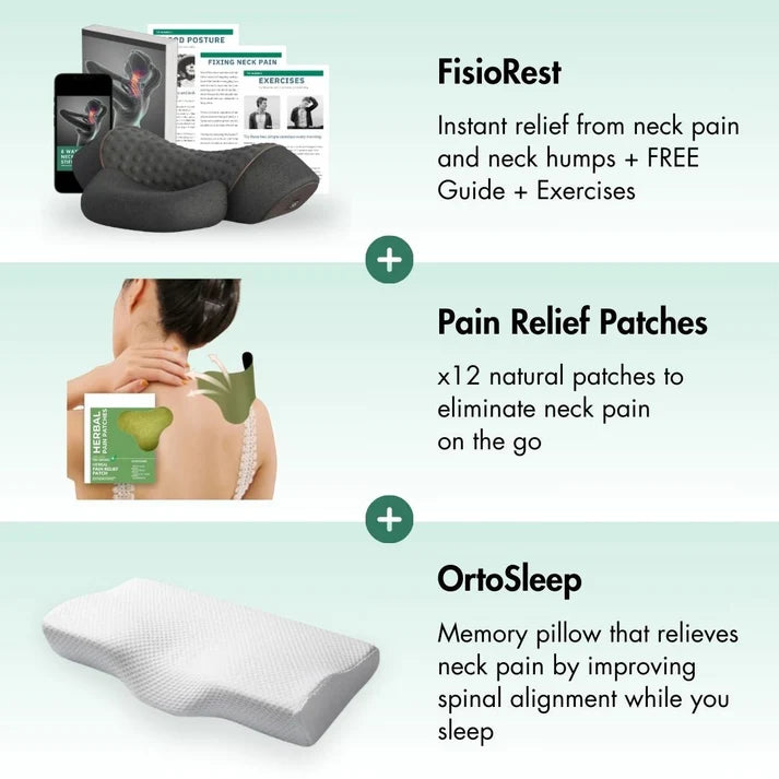 Fisiorest 3-in-1 Neck Massager