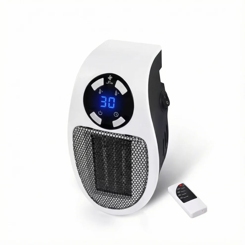 500W Mini Plug-In Electric Space Heater – Compact Portable Room Heater