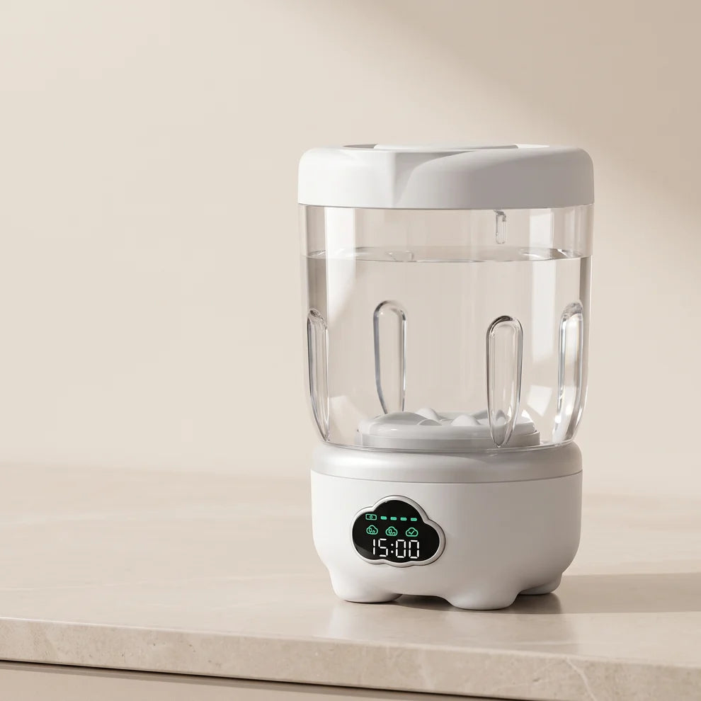 1.6L Foldable Mini Washing Machine – Portable Travel Washer