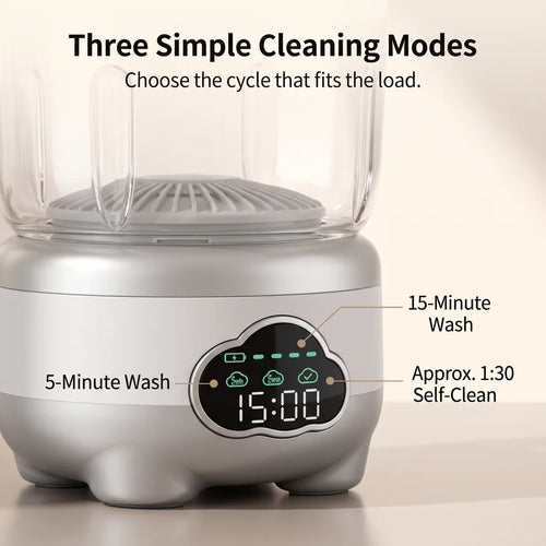 1.6L Foldable Mini Washing Machine – Portable Travel Washer