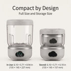 1.6L Foldable Mini Washing Machine – Portable Travel Washer