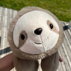 Sunnie the Sloth Weighted Plush Animal – Soft Stuffed Sloth Toy for Home and Everyday Use