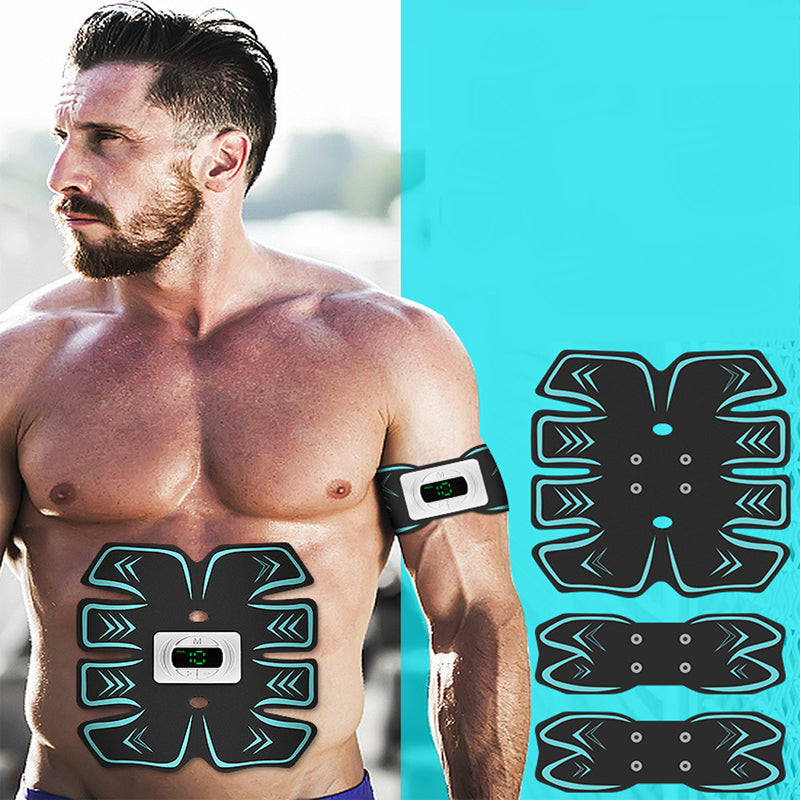 KALOAD USB Rechargeable Electronic Fitness Belt with Adjustable Settings