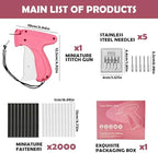 Portable Stitch Gun for Clothes – Handheld Quick Clothing Fixer Set with 2000 Fasteners