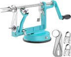 AFOURT Stainless Steel Apple and Potato Peeler, Slicer and Corer with Suction Base
