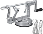 AFOURT Stainless Steel Apple and Potato Peeler, Slicer and Corer with Suction Base
