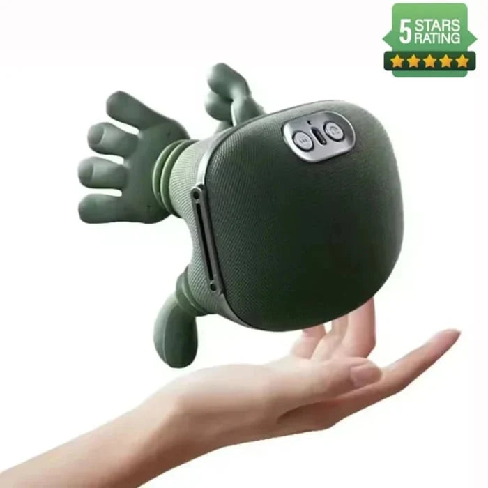 Heated Neck and Shoulder Massager – Electric Relaxation Device with Finger-Like Massage Nodes