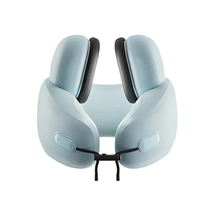 U-Shaped Travel Neck Pillow with Memory Foam and Detachable Ear Covers – Portable Comfort Pillow for Travel