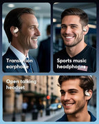 AI Translation Earbuds with Real-Time Translation and 60-Hour Battery Life