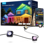 Govee Permanent Outdoor LED Lights 2 – 100 ft RGBIC Smart Lights with 100 Lighting Modes