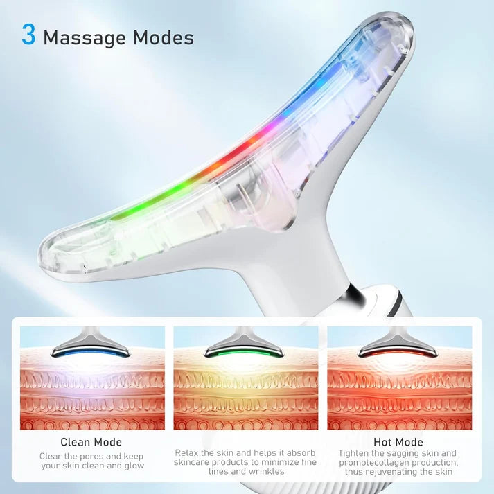 Electric Neck and Face Massager – Portable Personal Care and Massage Device