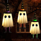5FT Hanging Ghost Decoration – Halloween Outdoor Display with Swinging Design