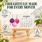 Plantable Seed Calendar 2027 – Eco-Friendly Growable Calendar with Stand