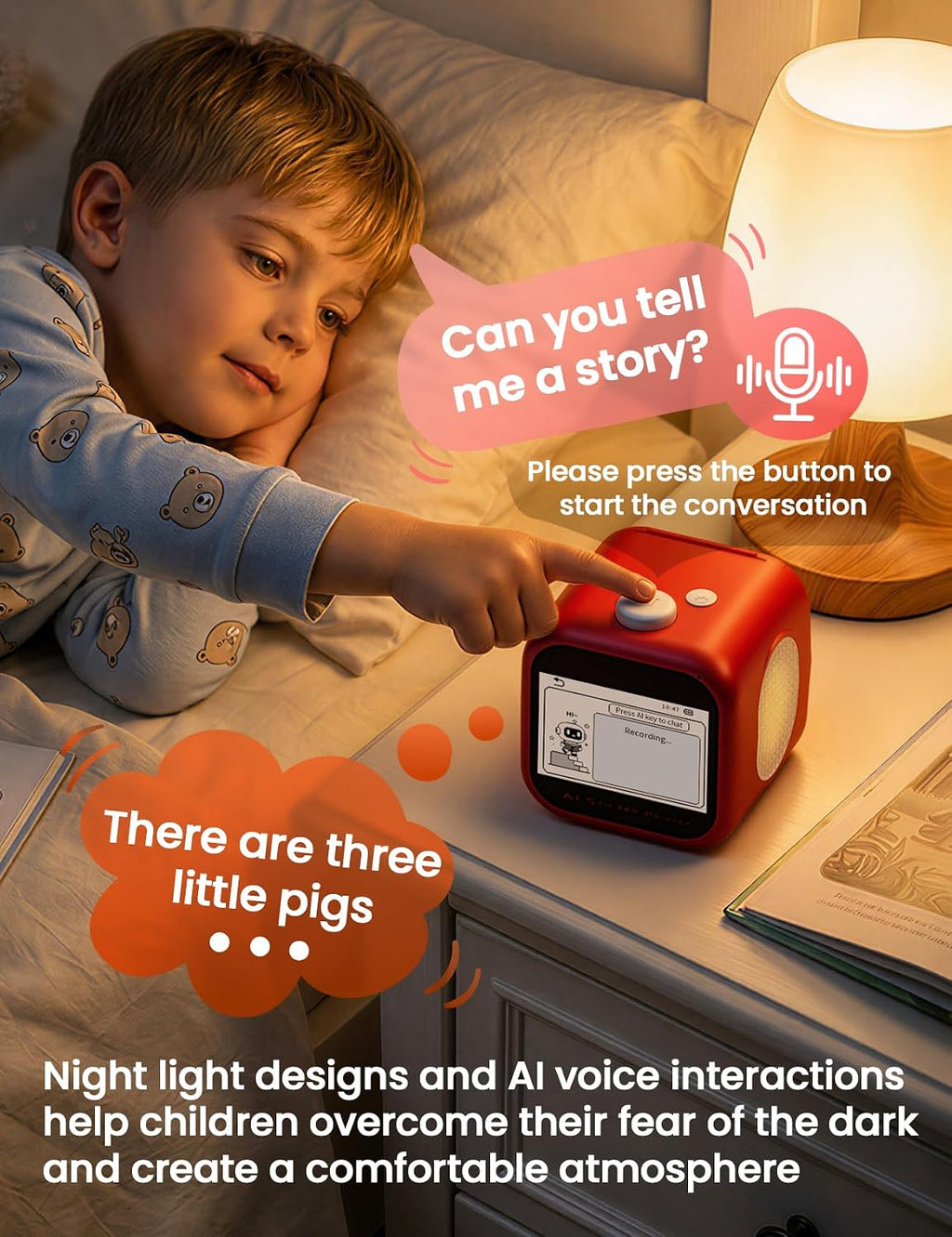 AI Sticker Maker for Kids – Voice-to-Sticker Printer with Touchscreen