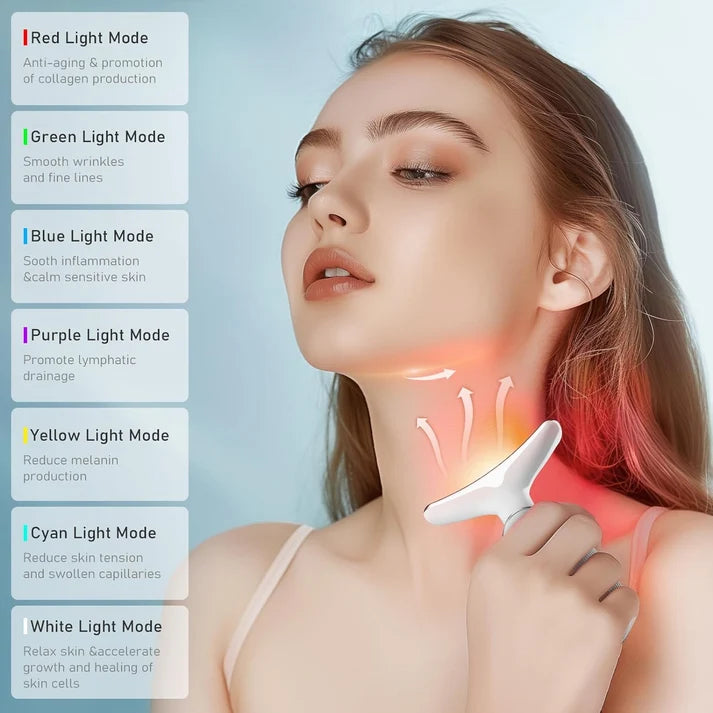 Electric Neck and Face Massager – Portable Personal Care and Massage Device