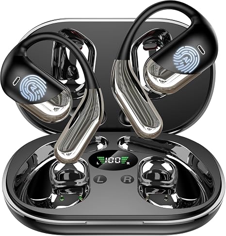 AI Translation Earbuds with Real-Time Translation and 60-Hour Battery Life