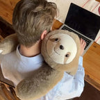 Sunnie the Sloth Weighted Plush Animal – Soft Stuffed Sloth Toy for Home and Everyday Use