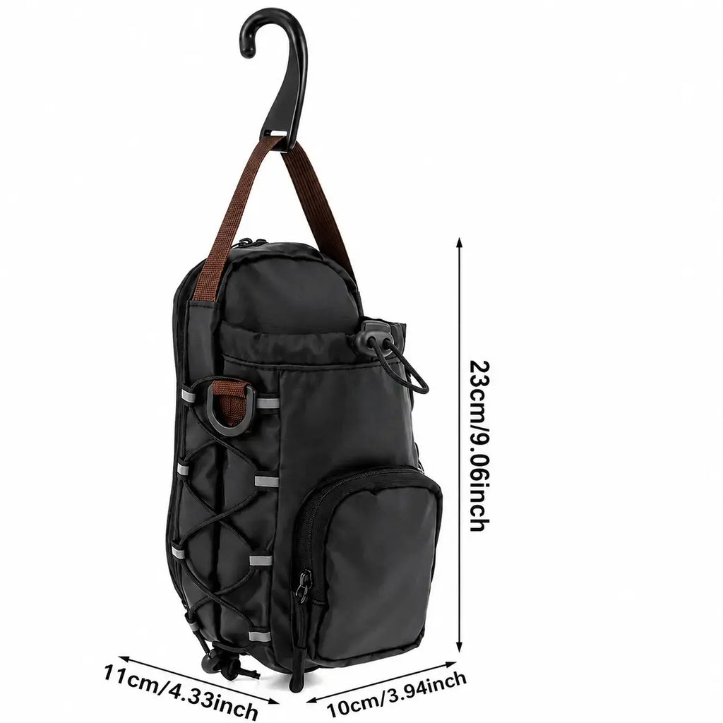 Magnetic Gym Sling Bag with Bottle Holder