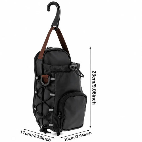 Magnetic Gym Sling Bag with Bottle Holder
