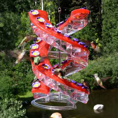 DNA Helix Hummingbird Feeder