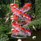 DNA Helix Hummingbird Feeder