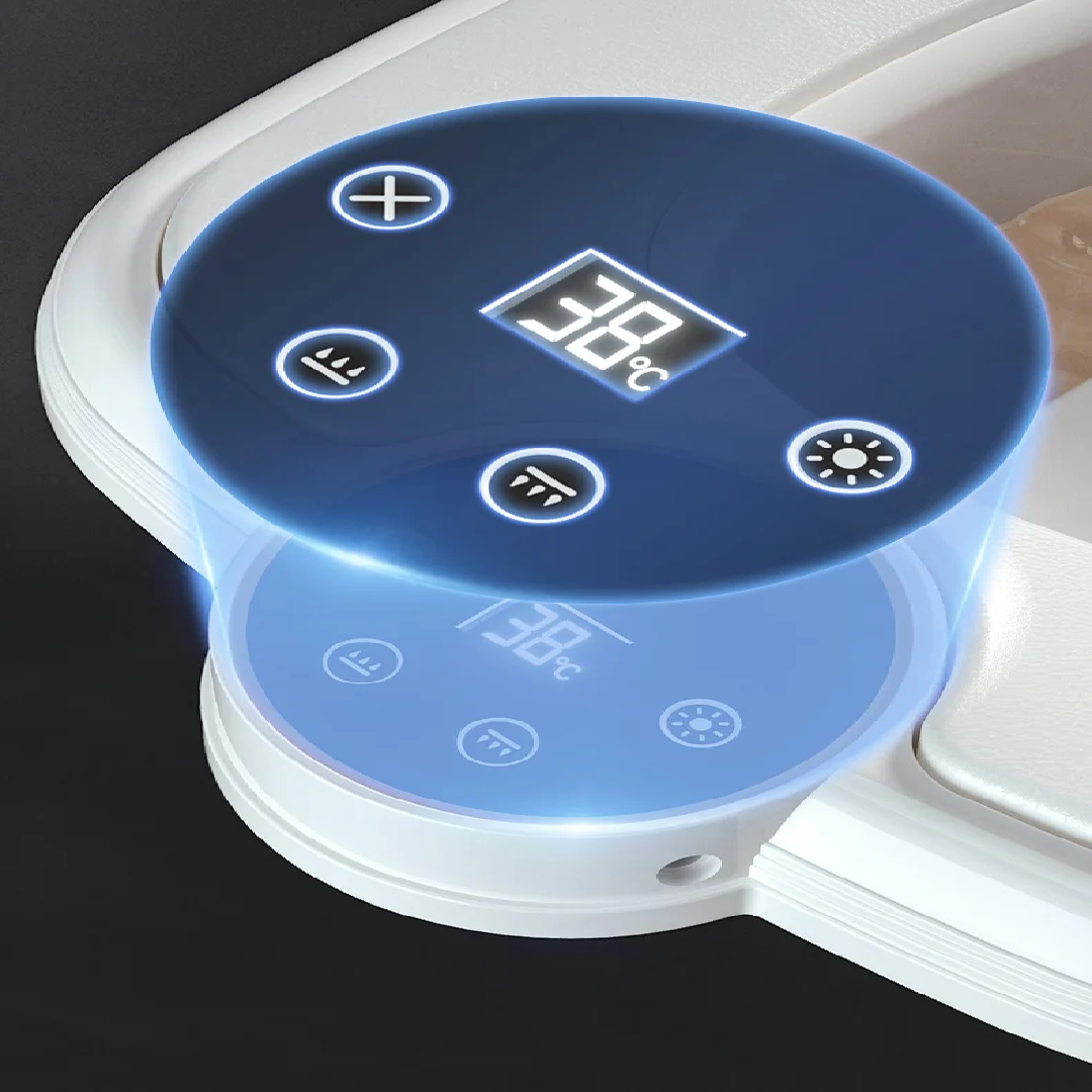 Electric Sitz Bath Basin with Stool – Temperature-Controlled Personal Bathing Seat