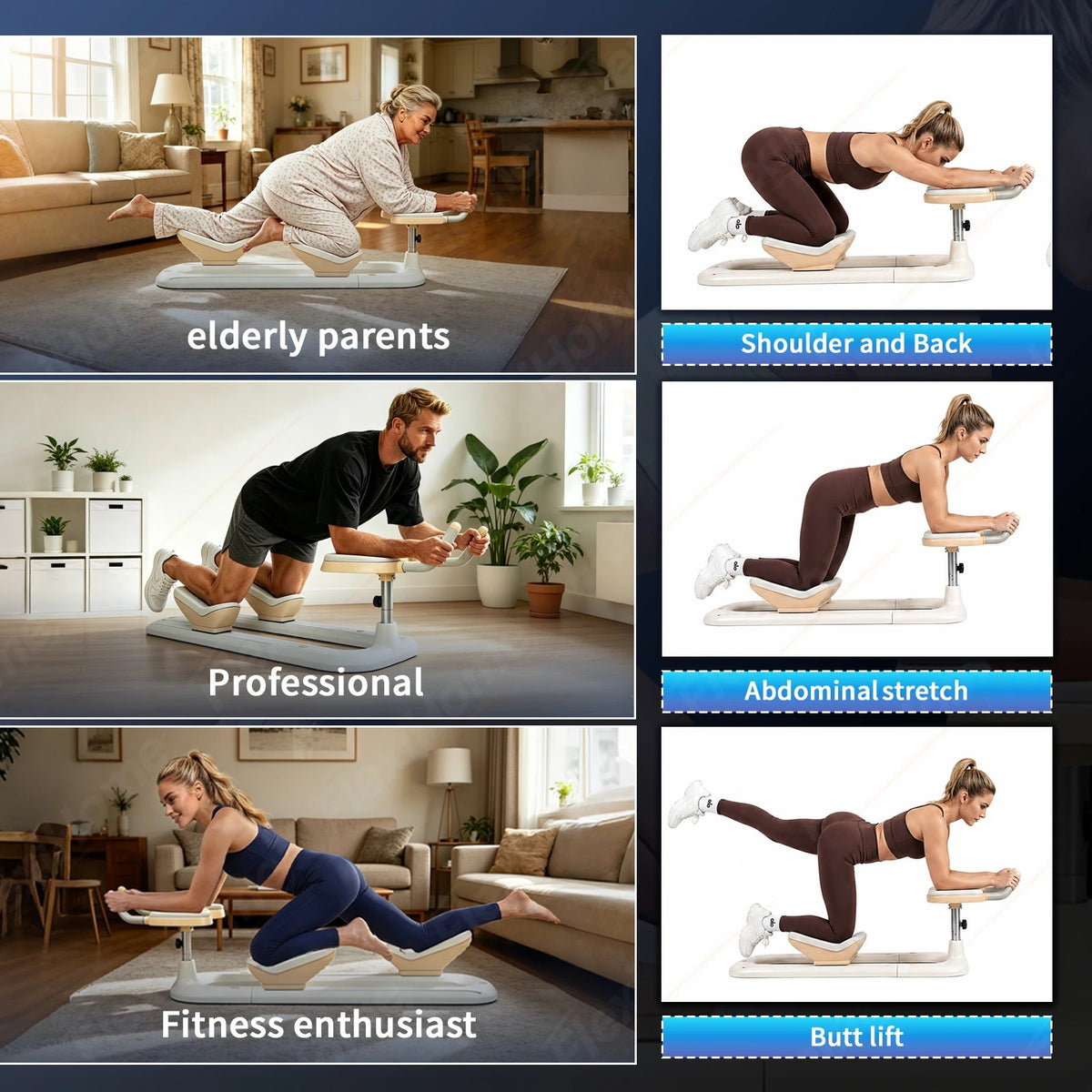 Flexihome Twist Crawler V2 Spine Twist Stretcher – Back Pain Relief & Posture Device