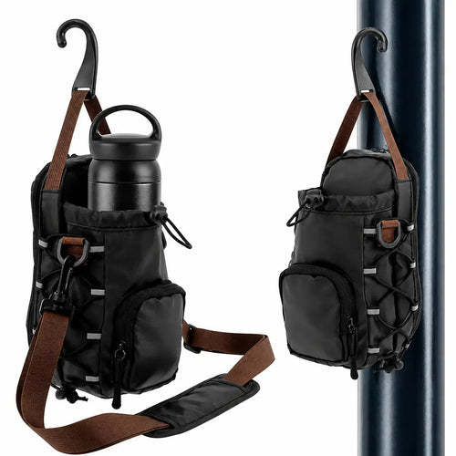 Magnetic Gym Sling Bag with Bottle Holder