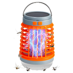 Mozz Guard Solar Mosquito Zapper – Waterproof Outdoor Insect Trap, Blue, 1 Piece