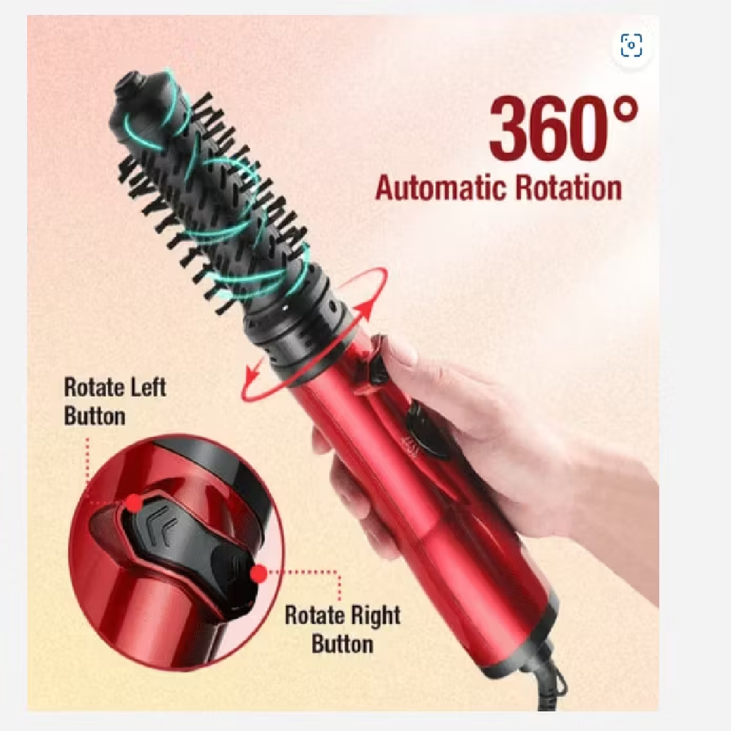 3-in-1 Hot Air Hair Styler and Rotating Hair Dryer for Drying, Curling and Straightening