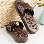 Acupressure Foot Massage Slippers for Men and Women – Reflexology Sandals, XL