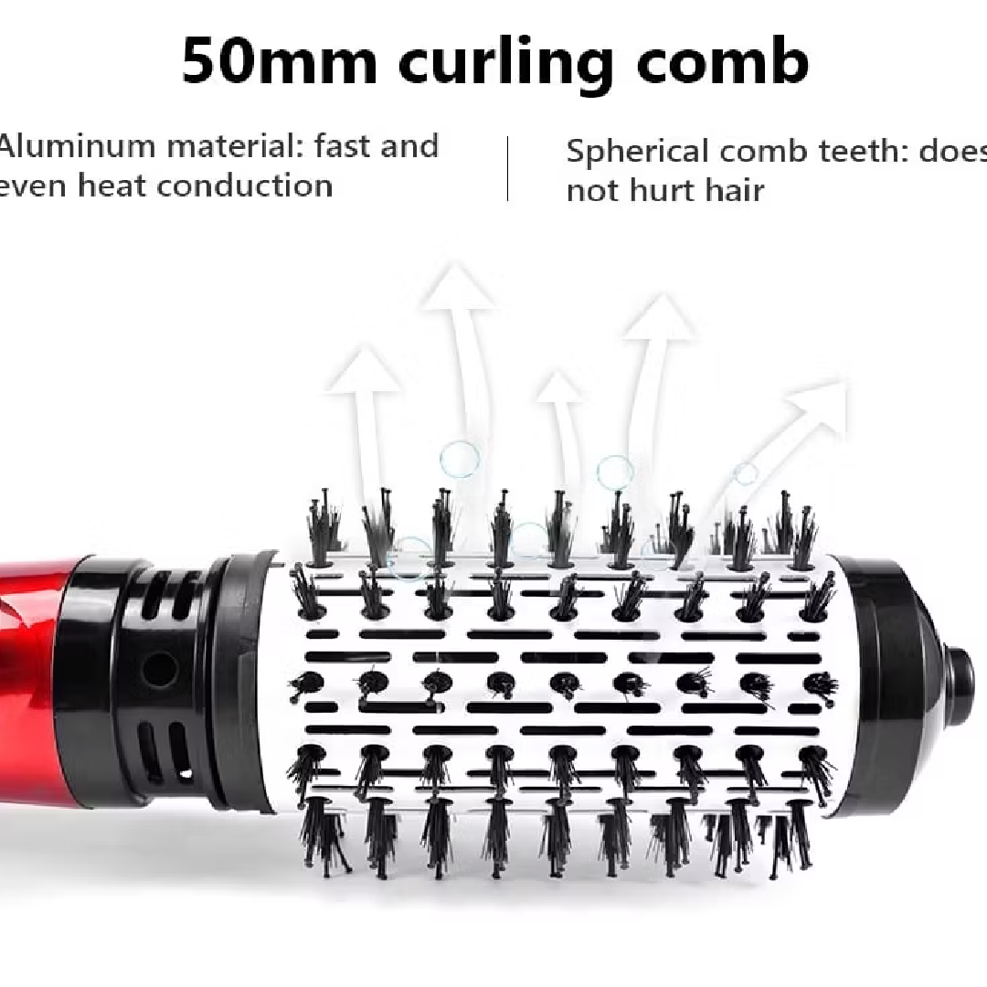 3-in-1 Hot Air Hair Styler and Rotating Hair Dryer for Drying, Curling and Straightening