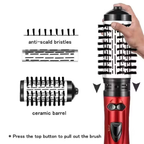 3-in-1 Hot Air Hair Styler and Rotating Hair Dryer for Drying, Curling and Straightening