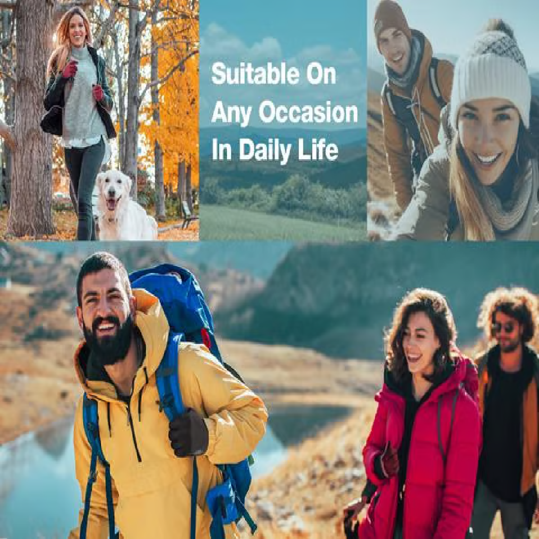 Unisex Thermal Winter Gloves with Touchscreen-Compatible Fingertips