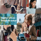 Unisex Thermal Winter Gloves with Touchscreen-Compatible Fingertips