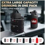 Magnetic Gym Bottle Bag