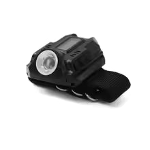 USB Rechargeable LED Wrist Flashlight – Portable XPE Q5 R2 Torch Light