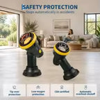 4000 BTU Portable Propane Radiant Heater with Tip-Over Shut-Off and ODS Safety Features