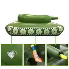 Giant Inflatable Water Tank Float with Water Gun – Summer Pool and Beach Toy
