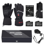 SAVIOR 7.4V Rechargeable Heated Gloves – Waterproof Winter Gloves for Skiing, Cycling and Hiking