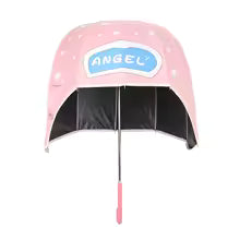 Kids’ Cartoon Umbrella Hat – Hands-Free Wearable Sun and Rain Parasol