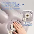 Inflatable PVC Travel Pillow – Foldable Portable Pillow for Office and Travel