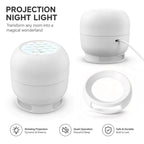 HD LED Christmas Projector Lamp – Rotating Holiday Decoration for Indoor Use