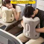 Inflatable PVC Travel Pillow – Foldable Portable Pillow for Office and Travel