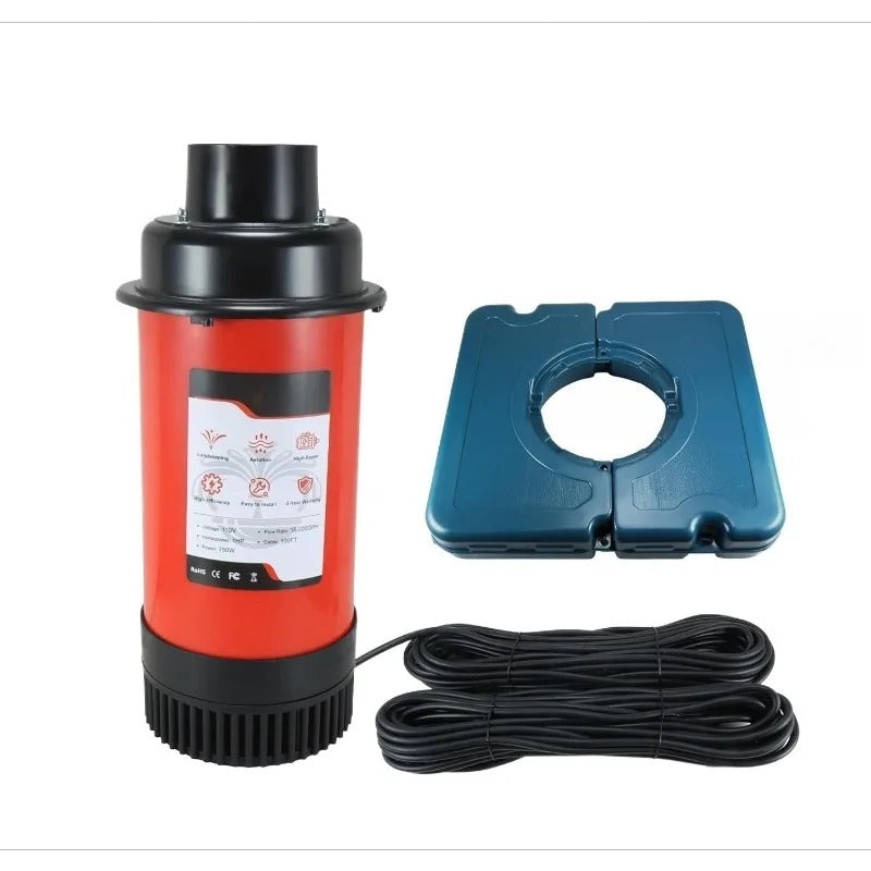 Stainless Steel Floating Pond Fountain Water Spray Pump for Aquaculture
