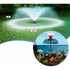Stainless Steel Floating Pond Fountain Water Spray Pump for Aquaculture
