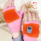 USB-Powered Adjustable Heated Gloves with Digital Display