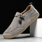 Women's Handmade Leather Loafers – Comfortable Casual Slip-On Shoes