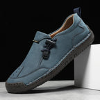 Women's Handmade Leather Loafers – Comfortable Casual Slip-On Shoes
